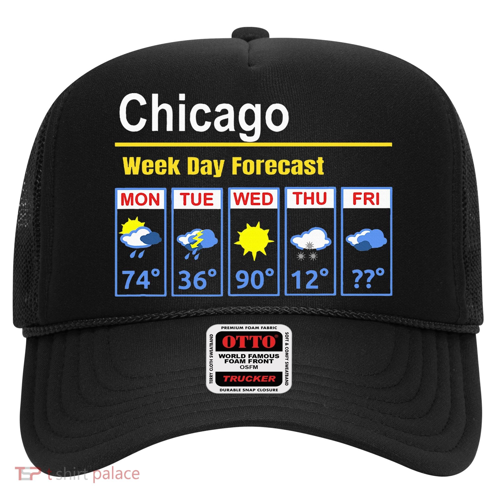 Chicago Erratic 5 Day Weather Forecast Hat