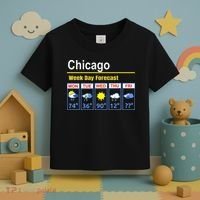 Chicago Erratic 5 Day Weather Forecast Toddler T-Shirt thumb 3