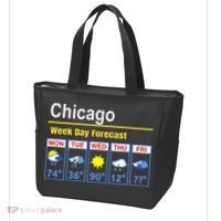 Chicago Erratic 5 Day Weather Forecast Tote Bag thumb 3