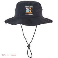 Cute Elephant And Corgi Be Kind Bucket Hat thumb 0