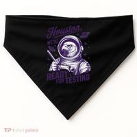 Cool Eagle Astronaut Houston Were Ready For Testing Teacher USA-Made Doggie Bandana thumb 0