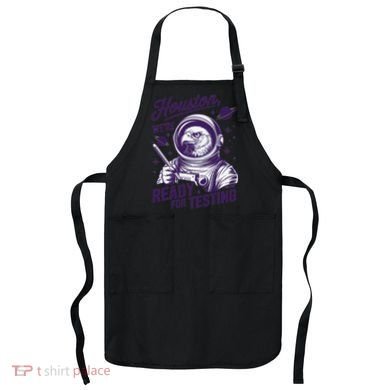 Cool Eagle Astronaut Houston Were Ready For Testing Teacher Apron