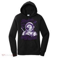 Cool Eagle Astronaut Houston Were Ready For Testing Teacher Women's Hoodie thumb 0