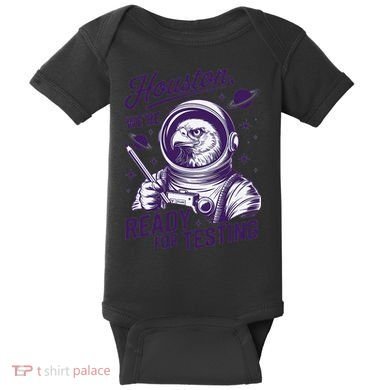 Cool Eagle Astronaut Houston Were Ready For Testing Teacher Baby Bodysuit