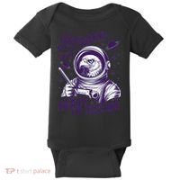 Cool Eagle Astronaut Houston Were Ready For Testing Teacher Baby Bodysuit thumb 0