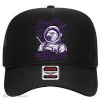 Cool Eagle Astronaut Houston Were Ready For Testing Teacher Hat thumb 0