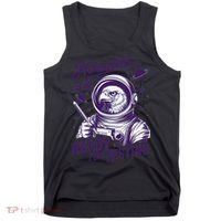 Cool Eagle Astronaut Houston Were Ready For Testing Teacher Tank Top thumb 0