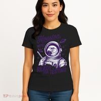 Cool Eagle Astronaut Houston Were Ready For Testing Teacher Women's T-Shirt thumb 4