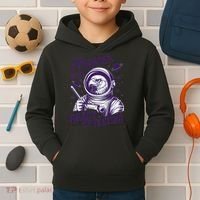 Cool Eagle Astronaut Houston Were Ready For Testing Teacher Kids Hoodie thumb 2