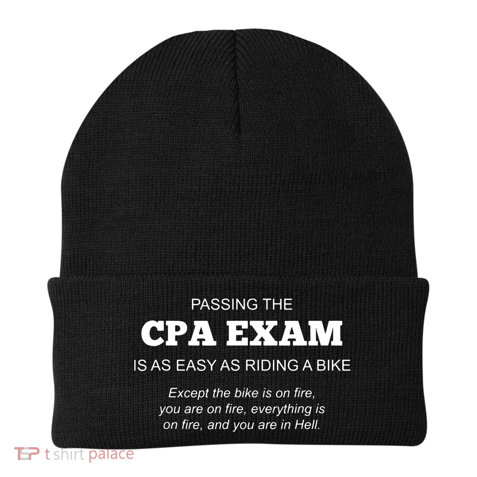 CPA Exam Accounting Major Certified Public Accountant Beanie