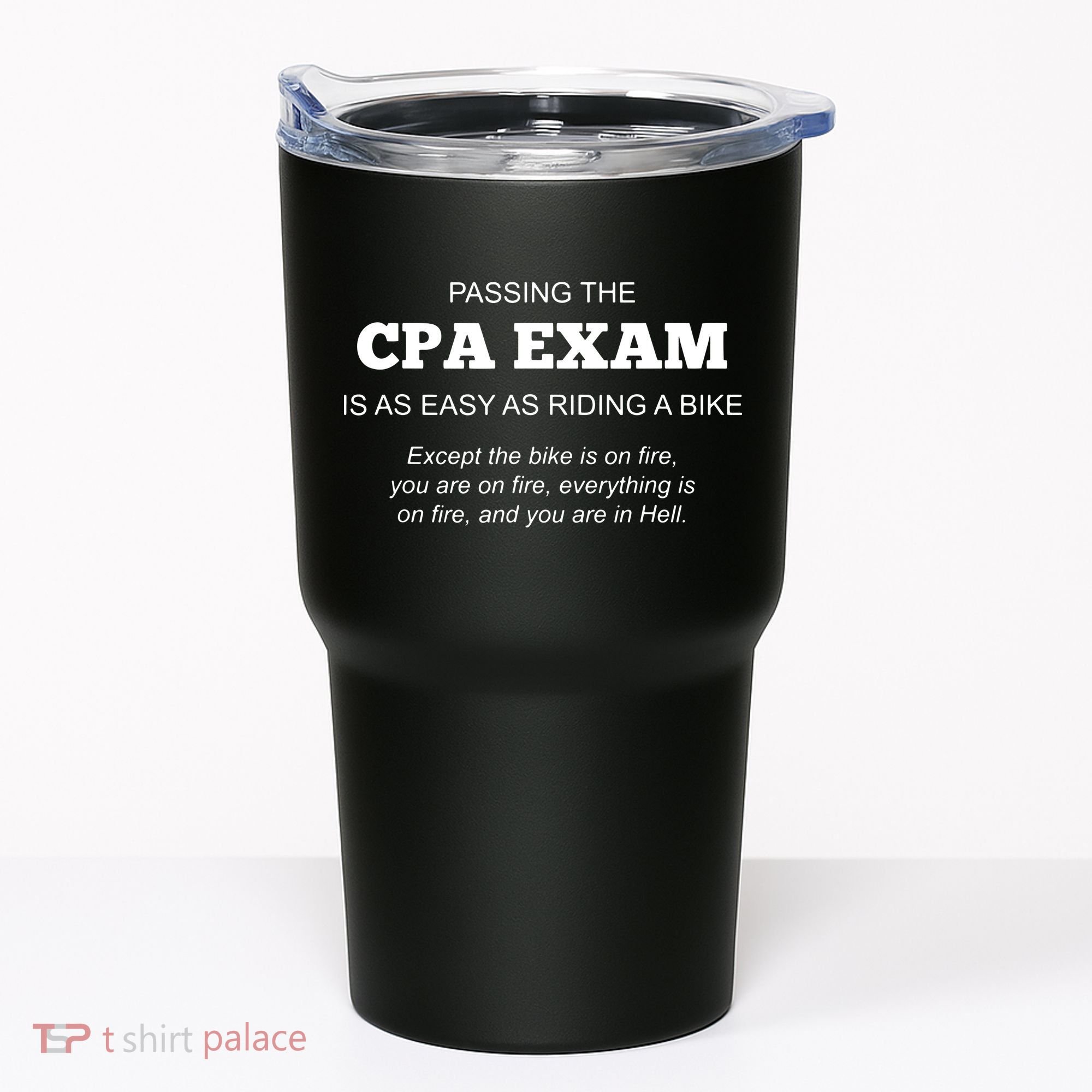 CPA Exam Accounting Major Certified Public Accountant Tumbler