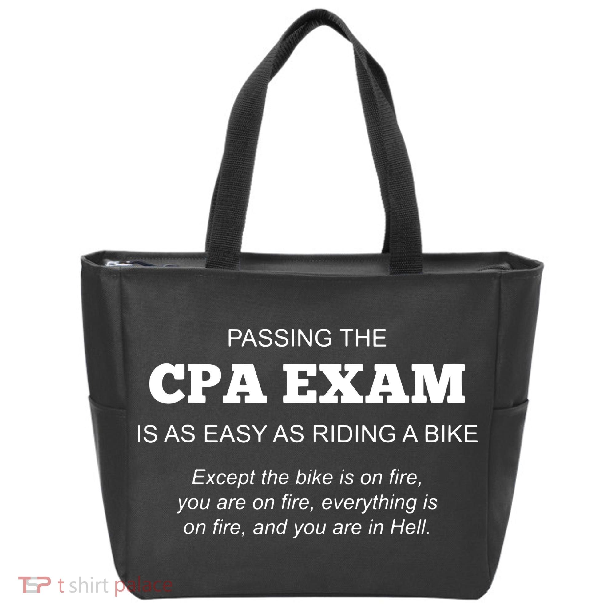 CPA Exam Accounting Major Certified Public Accountant Tote Bag