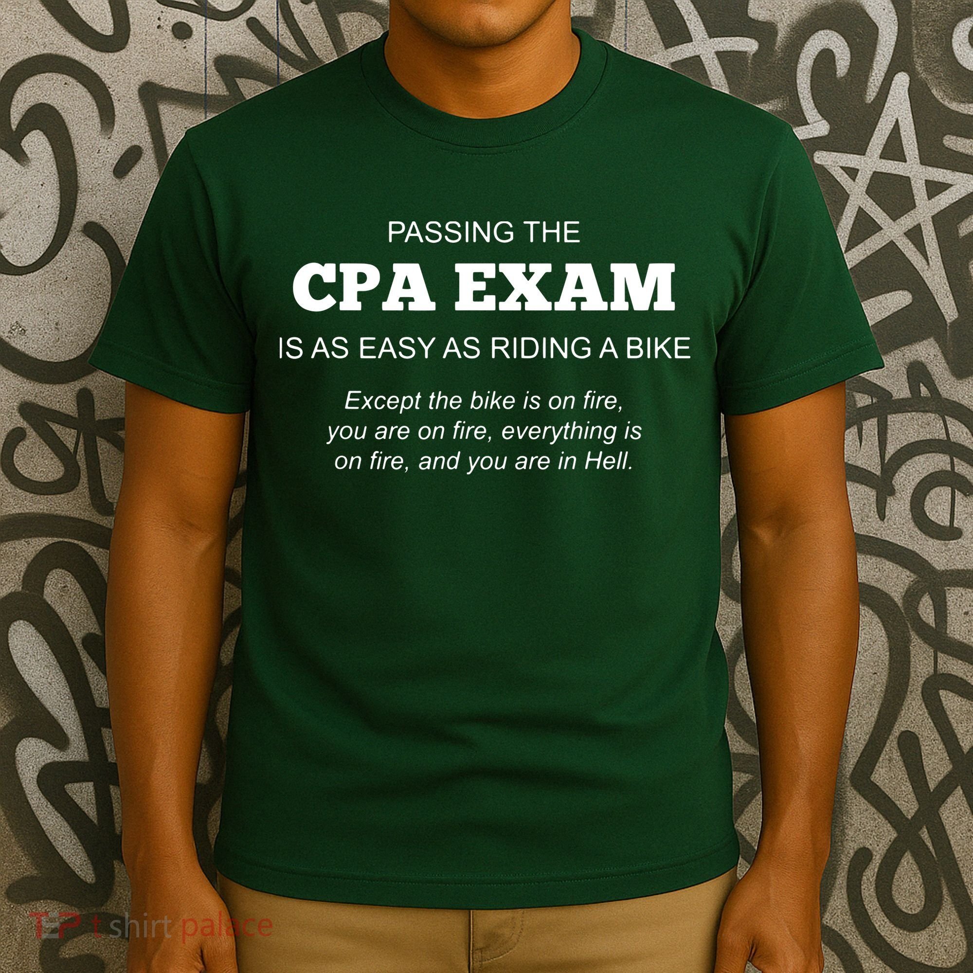 CPA Exam Accounting Major Certified Public Accountant T-Shirt