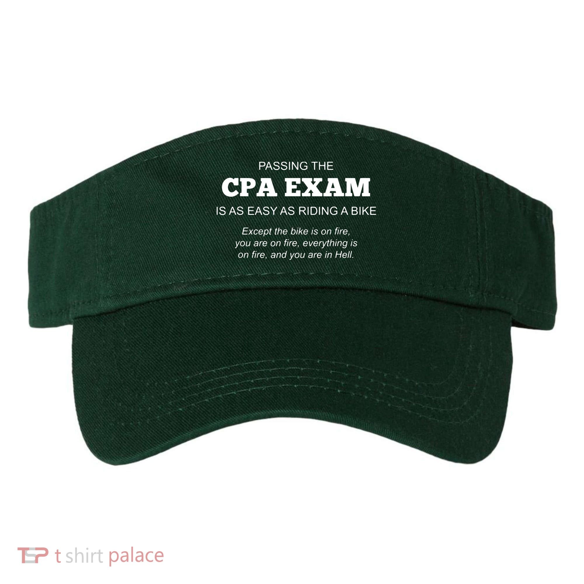 CPA Exam Accounting Major Certified Public Accountant Visor