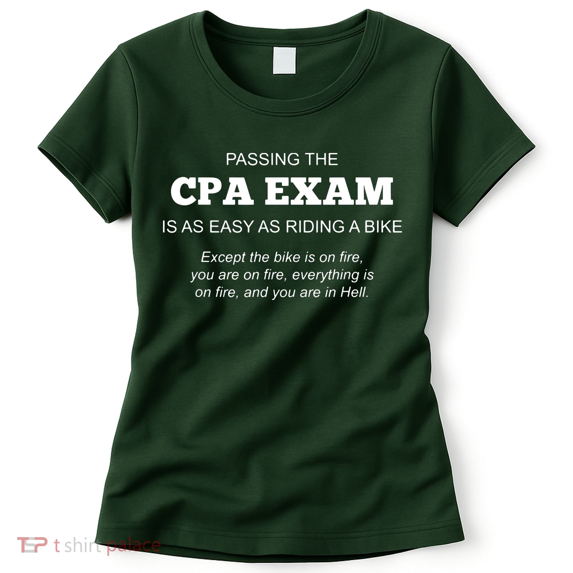 CPA Exam Accounting Major Certified Public Accountant Women's T-Shirt