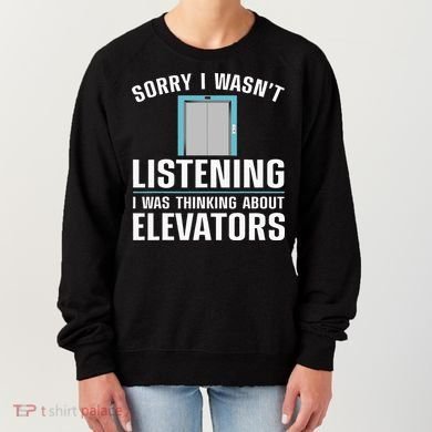 Cool Elevator Art Wo Inspector Mechanic Maintenance Women's Sweatshirt