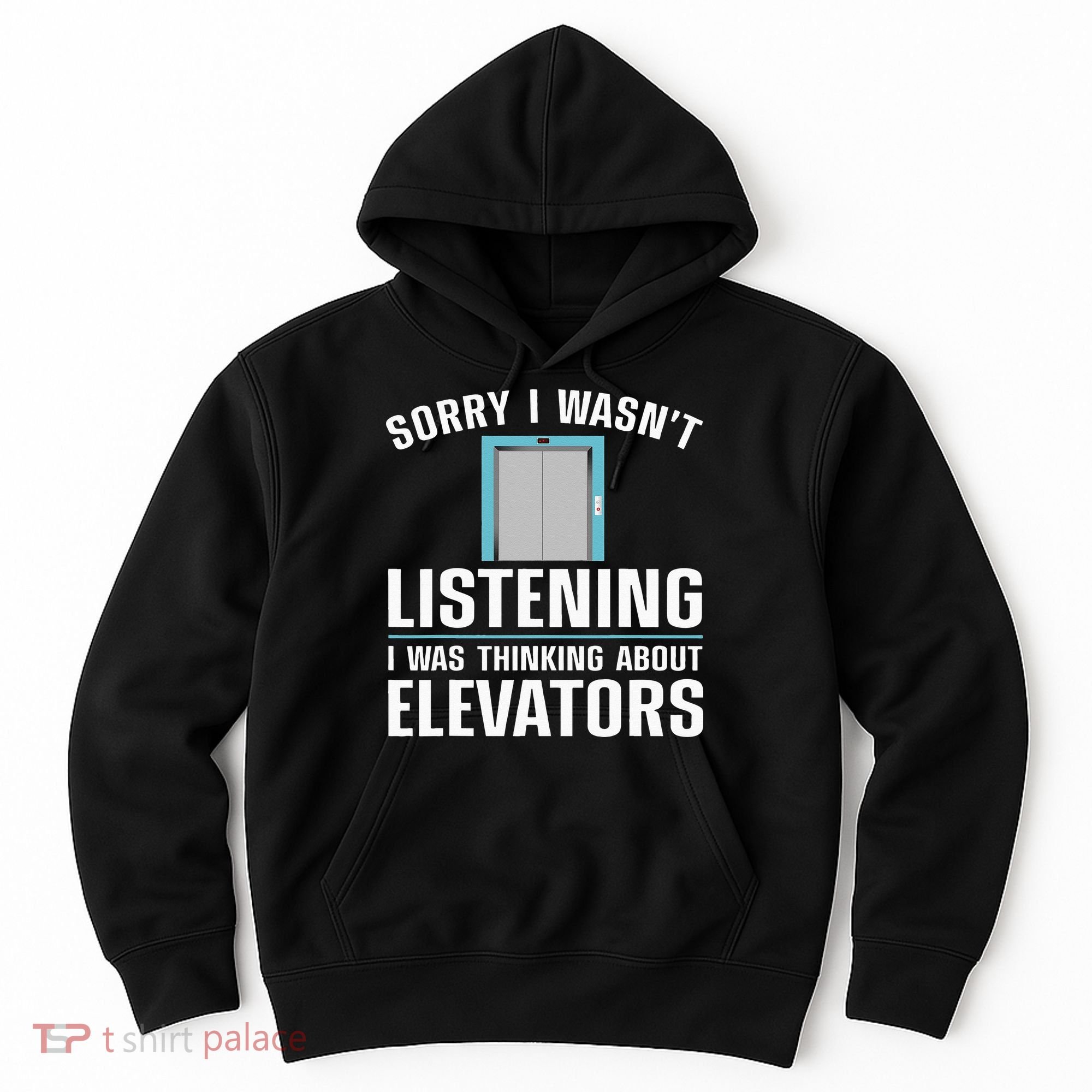 Cool Elevator Art Wo Inspector Mechanic Maintenance Hoodie