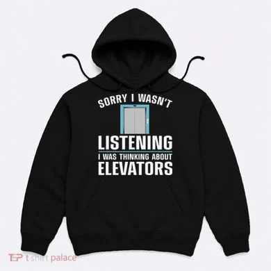 Cool Elevator Art Wo Inspector Mechanic Maintenance Hoodie