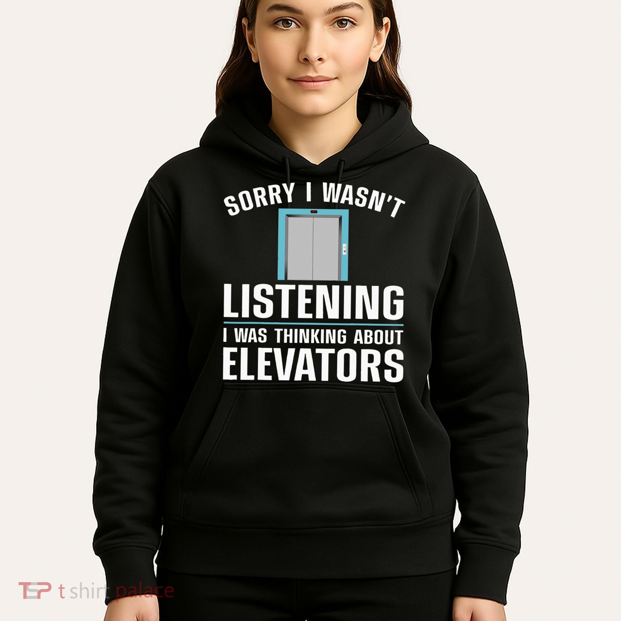 Cool Elevator Art Wo Inspector Mechanic Maintenance Hoodie