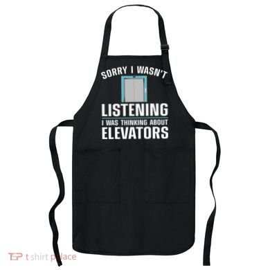 Cool Elevator Art Wo Inspector Mechanic Maintenance Apron