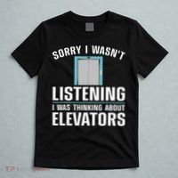 Cool Elevator Art Wo Inspector Mechanic Maintenance T-Shirt thumb 5