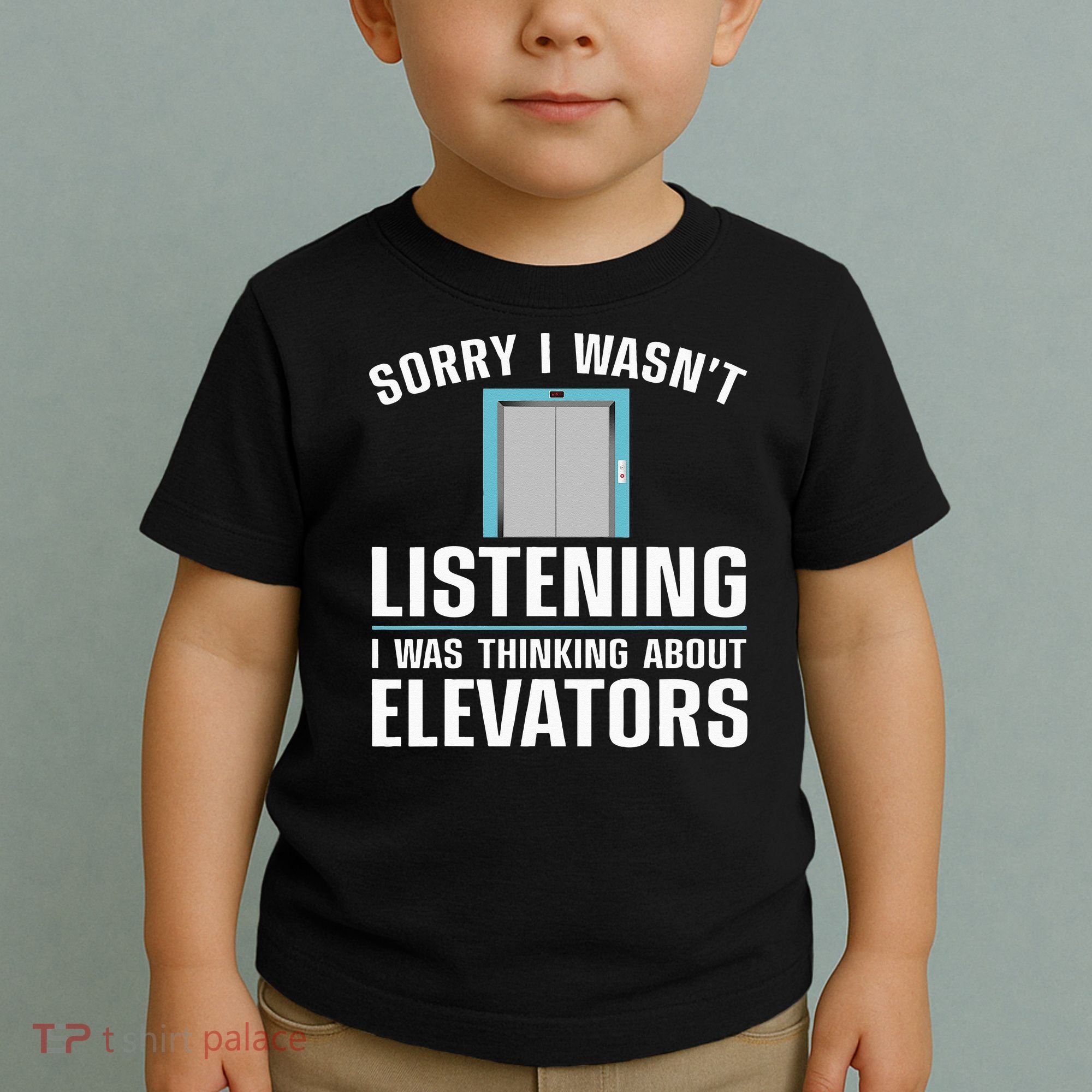 Cool Elevator Art Wo Inspector Mechanic Maintenance Toddler T-Shirt
