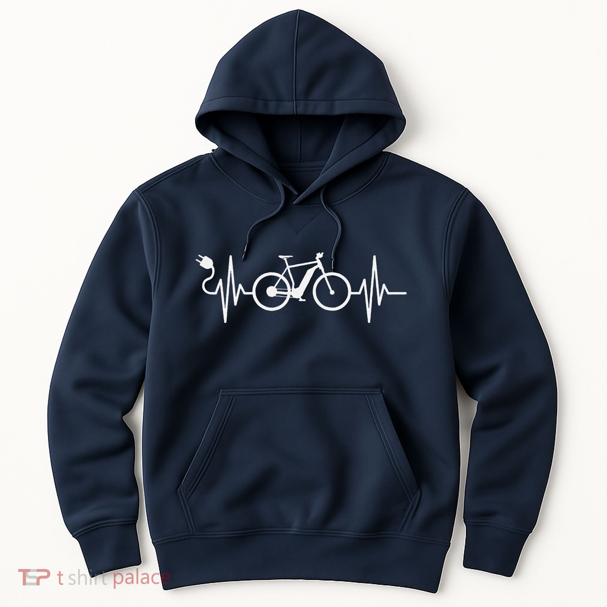 Cycling Electric Bicycle Cyclist Ebike Hoodie