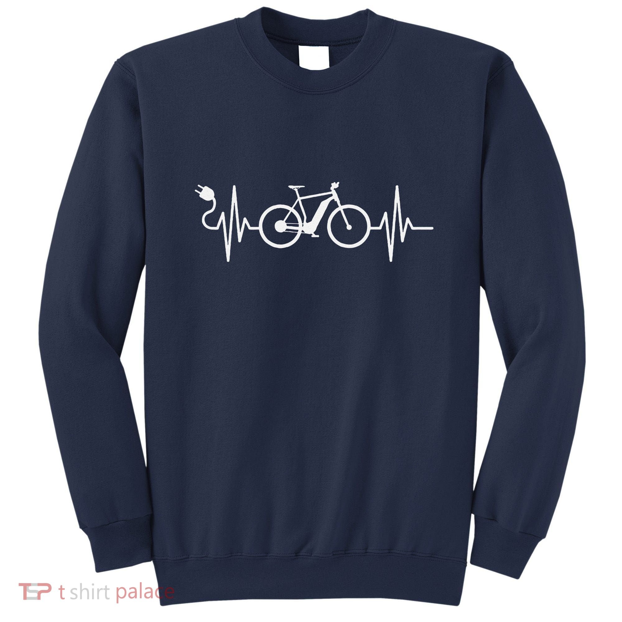 Cycling Electric Bicycle Cyclist Ebike Sweatshirt