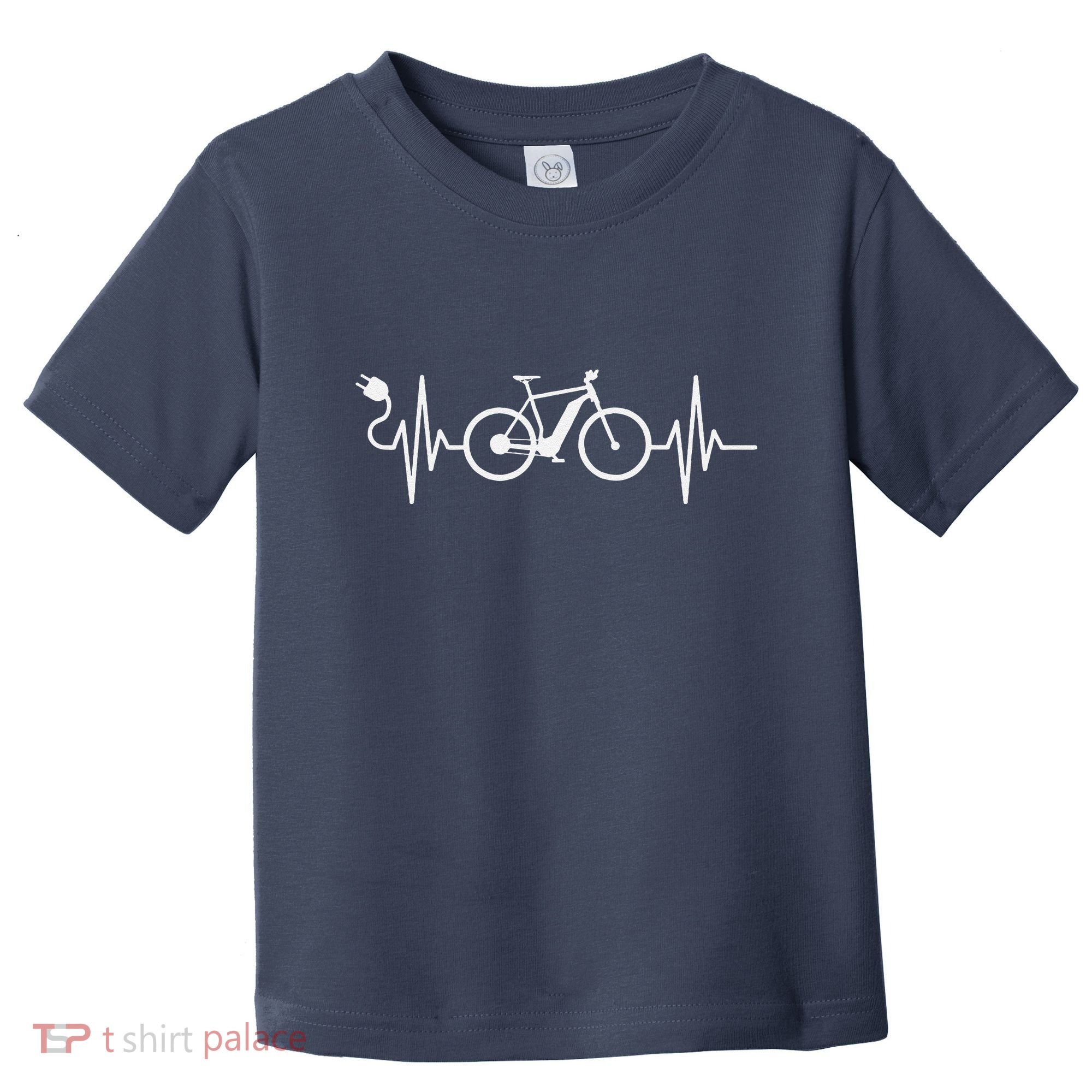 Cycling Electric Bicycle Cyclist Ebike Toddler T-Shirt