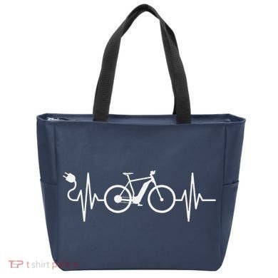 Cycling Electric Bicycle Cyclist Ebike Tote Bag
