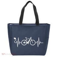 Cycling Electric Bicycle Cyclist Ebike Tote Bag thumb 0