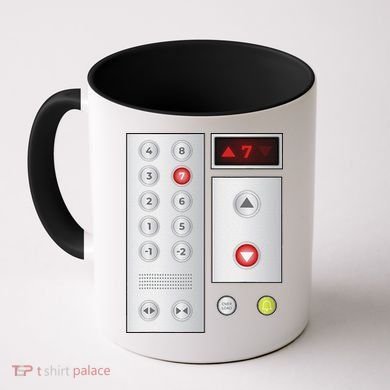Cool Elevator Buttons Art Funny Funny Lift Halloween Costume Coffee Mug