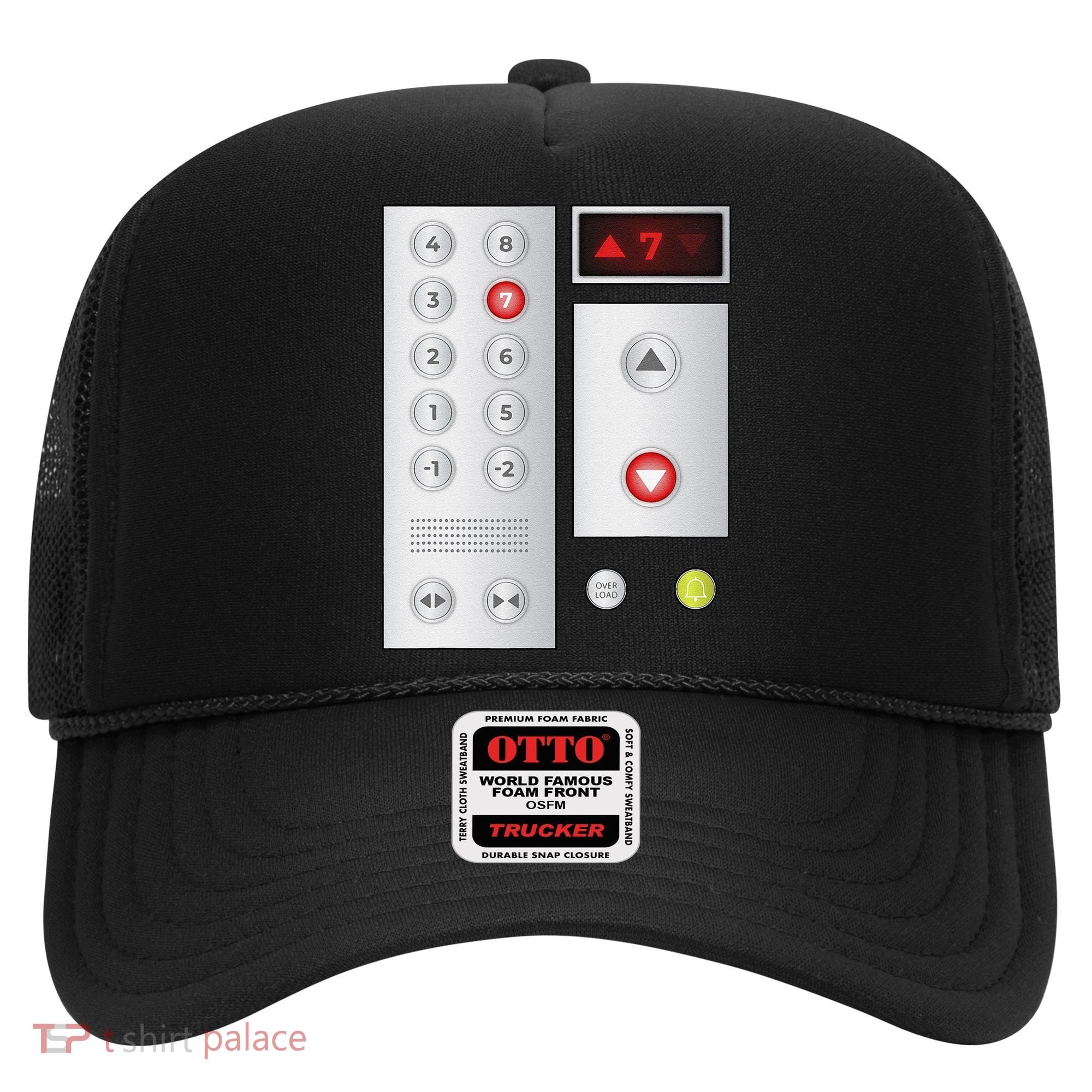 Cool Elevator Buttons Art Funny Funny Lift Halloween Costume Hat