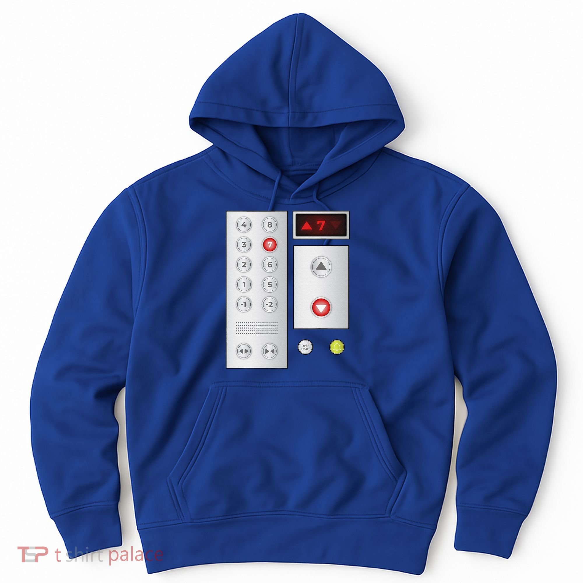 Cool Elevator Buttons Art Funny Funny Lift Halloween Costume Hoodie