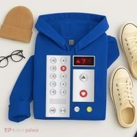 Cool Elevator Buttons Art Funny Funny Lift Halloween Costume Hoodie thumb 4