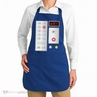 Cool Elevator Buttons Art Funny Funny Lift Halloween Costume Apron thumb 2