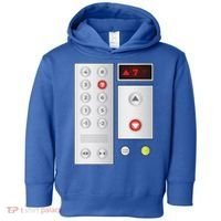 Cool Elevator Buttons Art Funny Funny Lift Halloween Costume Toddler Hoodie thumb 0