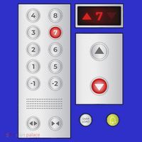 Cool Elevator Buttons Art Funny Funny Lift Halloween Costume Toddler Hoodie thumb 2