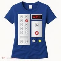 Cool Elevator Buttons Art Funny Funny Lift Halloween Costume Women's T-Shirt thumb 0