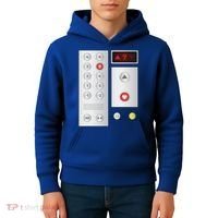 Cool Elevator Buttons Art Funny Funny Lift Halloween Costume Kids Hoodie thumb 4