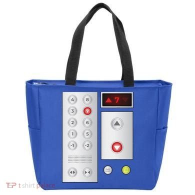 Cool Elevator Buttons Art Funny Funny Lift Halloween Costume Tote Bag
