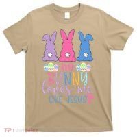 Cute Easter Bunnies No Bunny Loves Me Like Jesus T-Shirt thumb 0