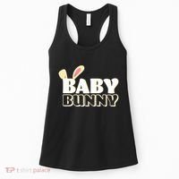 Cute Easter Baby Bunny Matching Family Shirts Women's Tank Top thumb 0