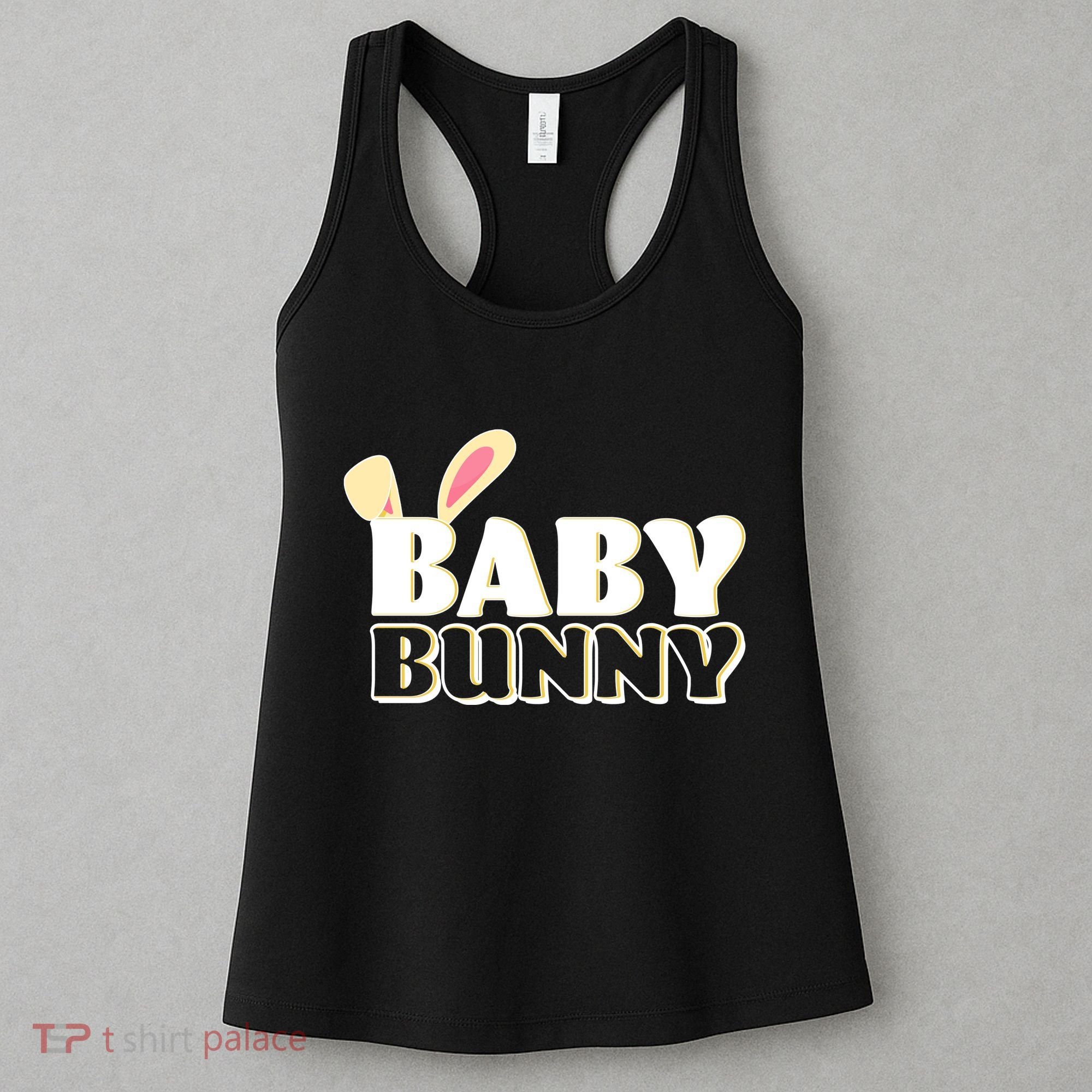 Cute Easter Baby Bunny Matching Family Shirts Women's Tank Top