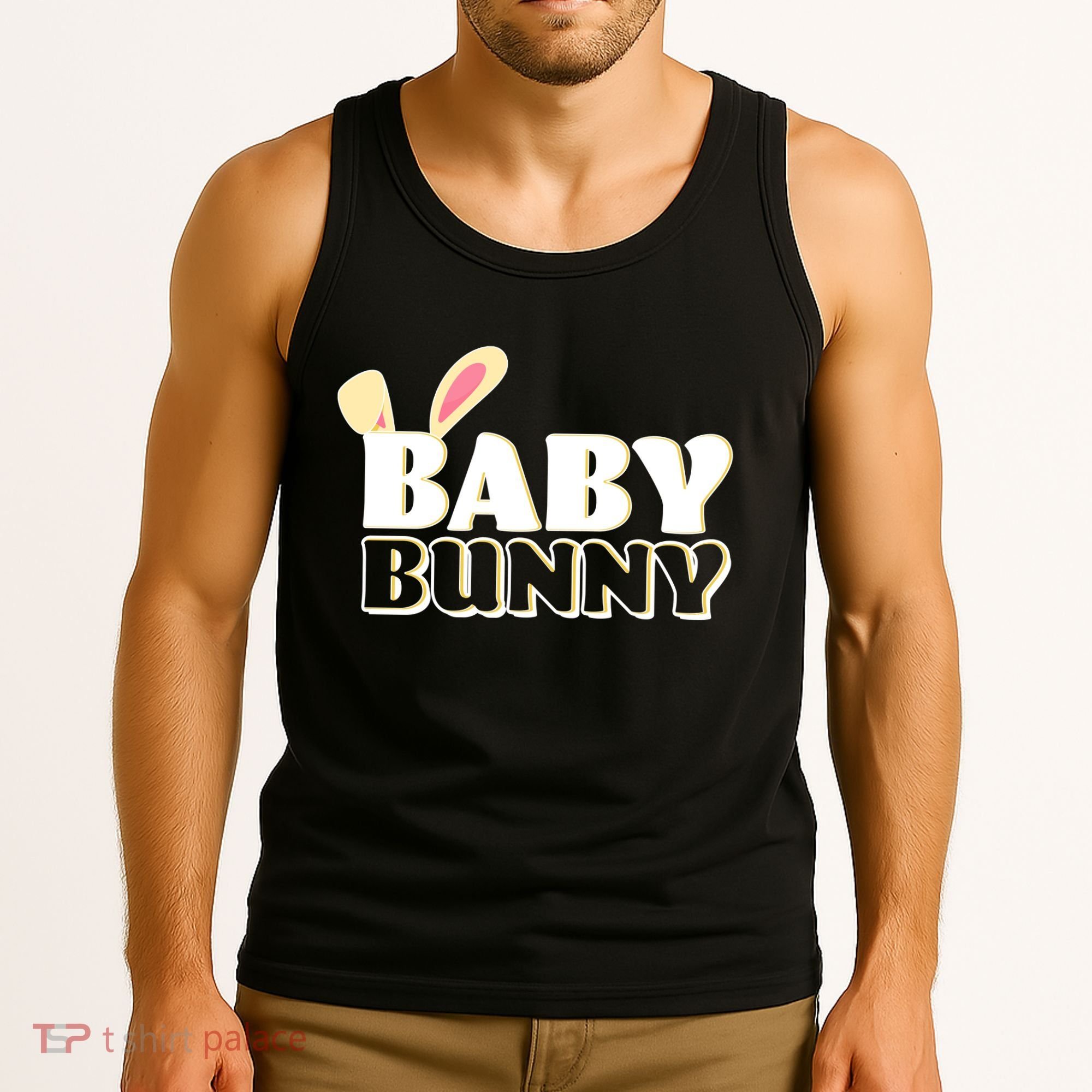Cute Easter Baby Bunny Matching Family Shirts Tank Top