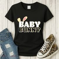 Cute Easter Baby Bunny Matching Family Shirts Women's T-Shirt thumb 3