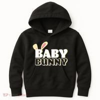 Cute Easter Baby Bunny Matching Family Shirts Kids Hoodie thumb 0