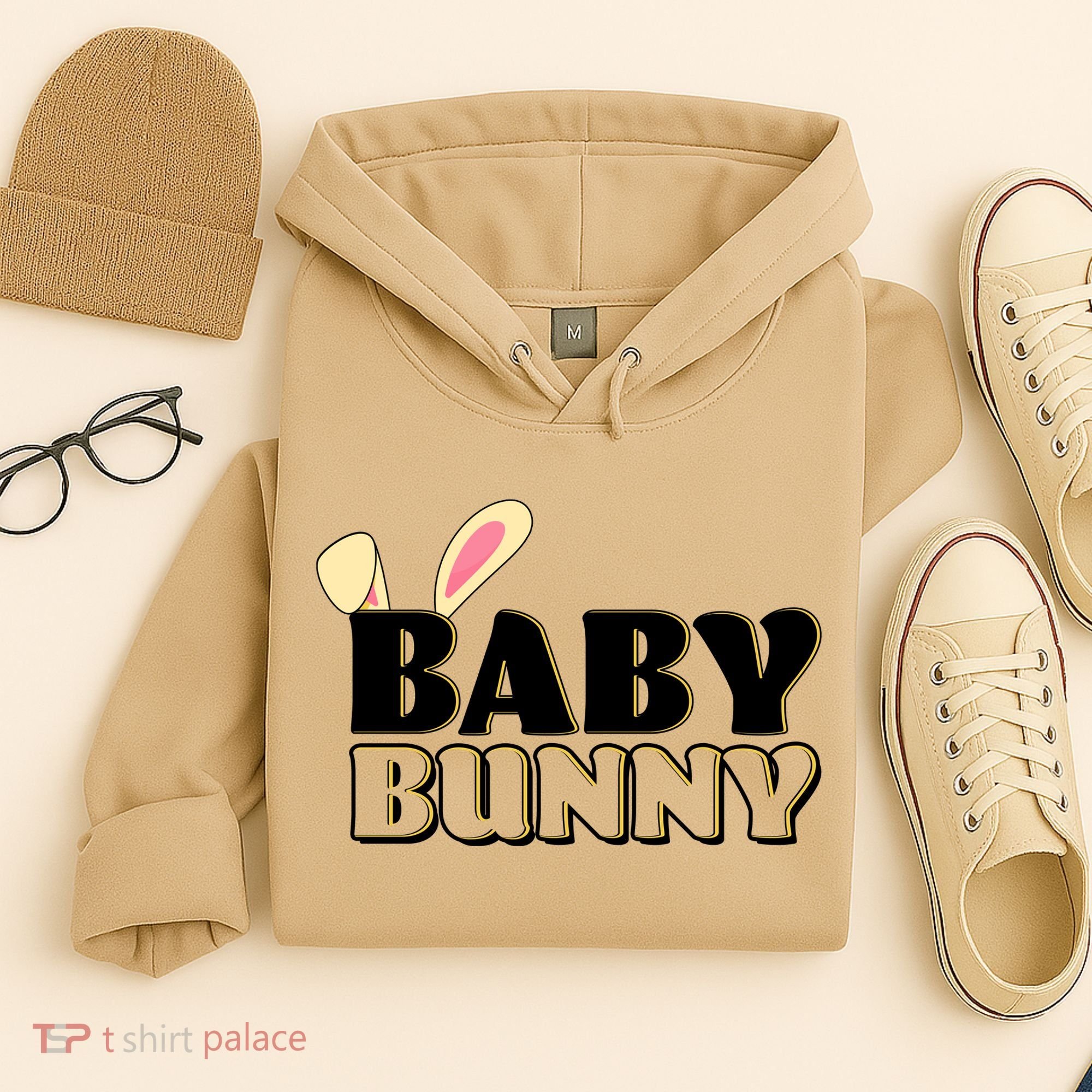 Cute Easter Baby Bunny Matching Family Shirts Hoodie