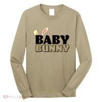 Cute Easter Baby Bunny Matching Family Shirts Long Sleeve Shirt thumb 0
