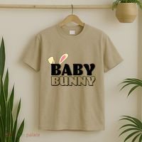 Cute Easter Baby Bunny Matching Family Shirts T-Shirt thumb 2